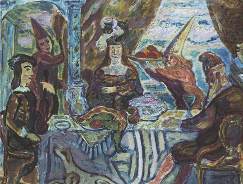 Zygmunt Waliszewski Banquet I china oil painting image